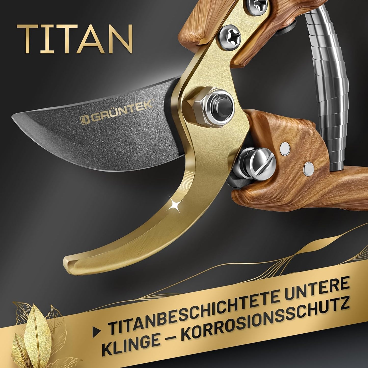 Black Forest Edition - Astschere Bypass-Schere mit Holster