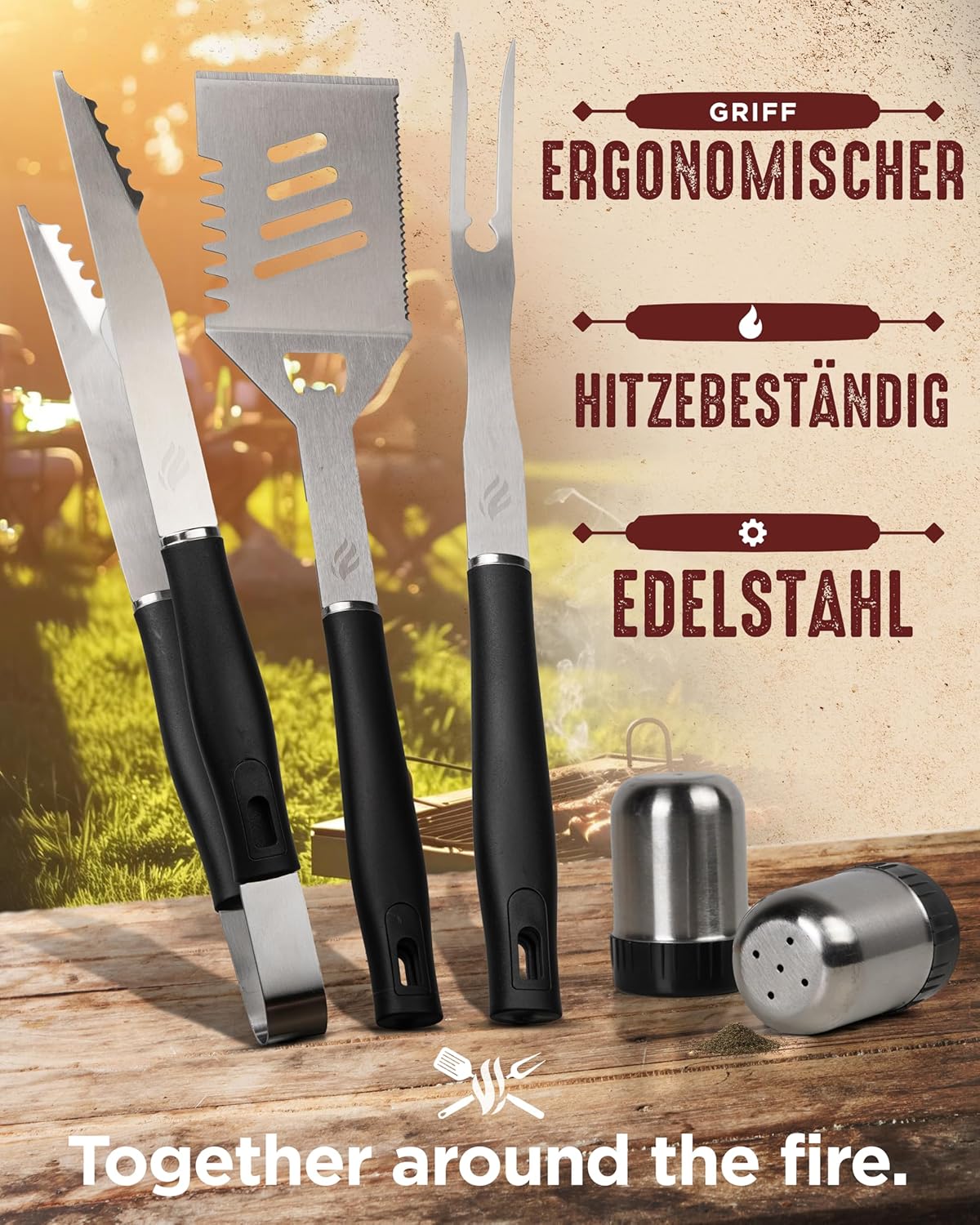 Grillzubehör-Set
