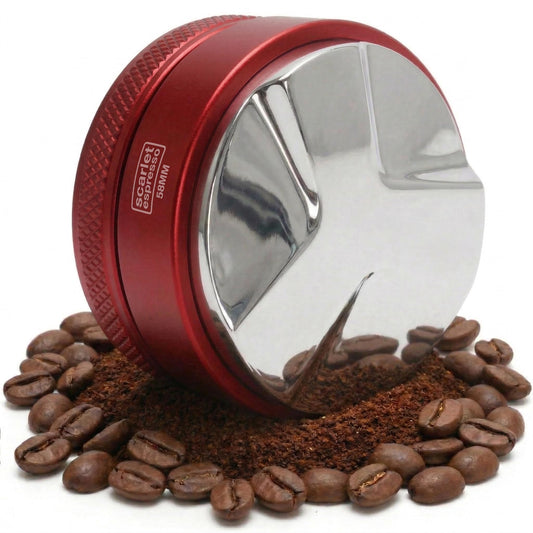 Espresso-Distributor Grande TRE, 58 mm, 58 mm Rot