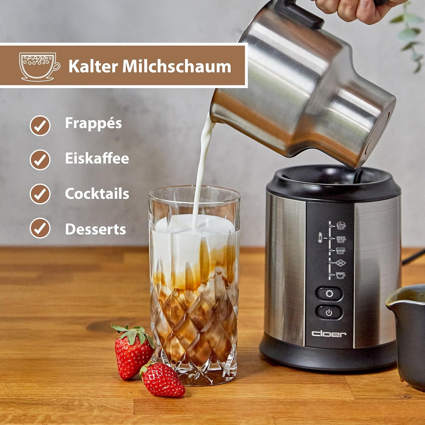 Milchaufschäumer