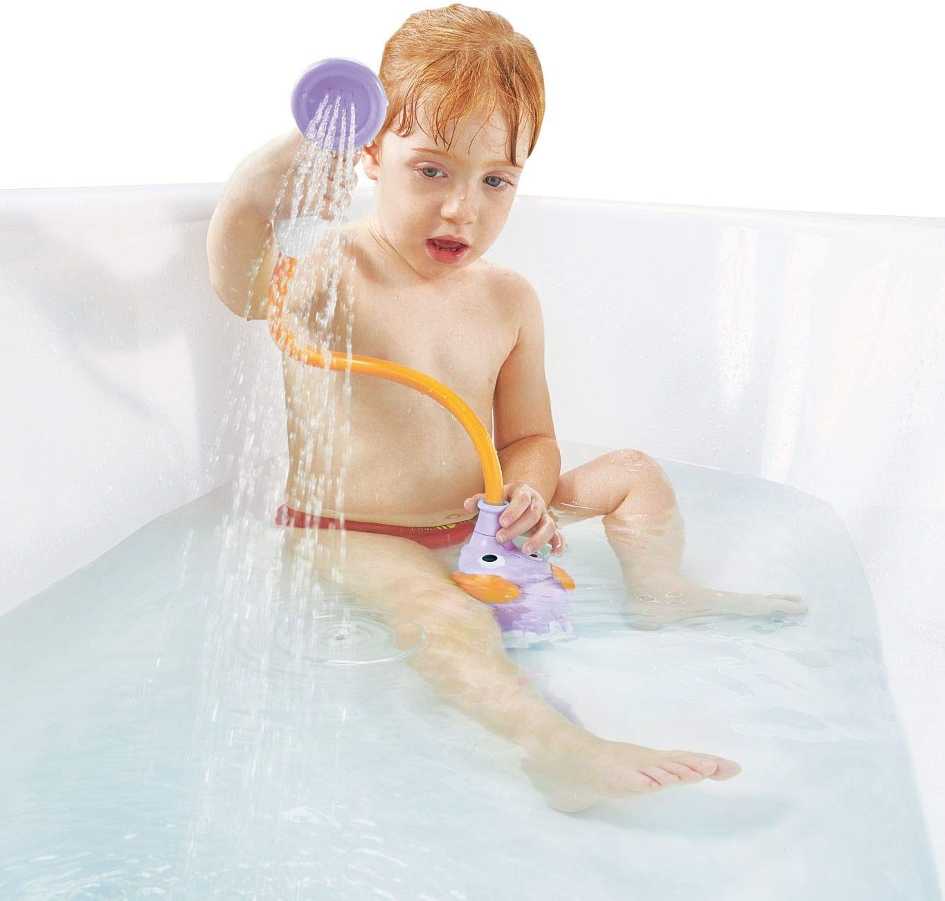 Babydusche Elefant, Blasslila