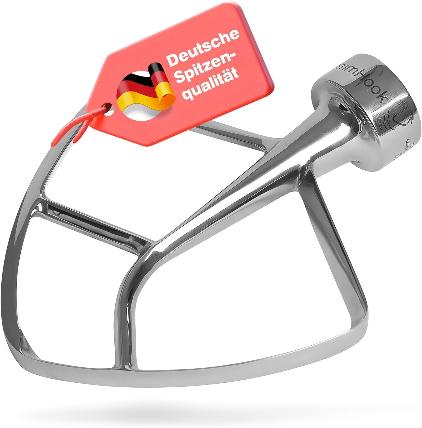 Flachrührer für Kitchen Aid, TschimmBeat Edelstahl