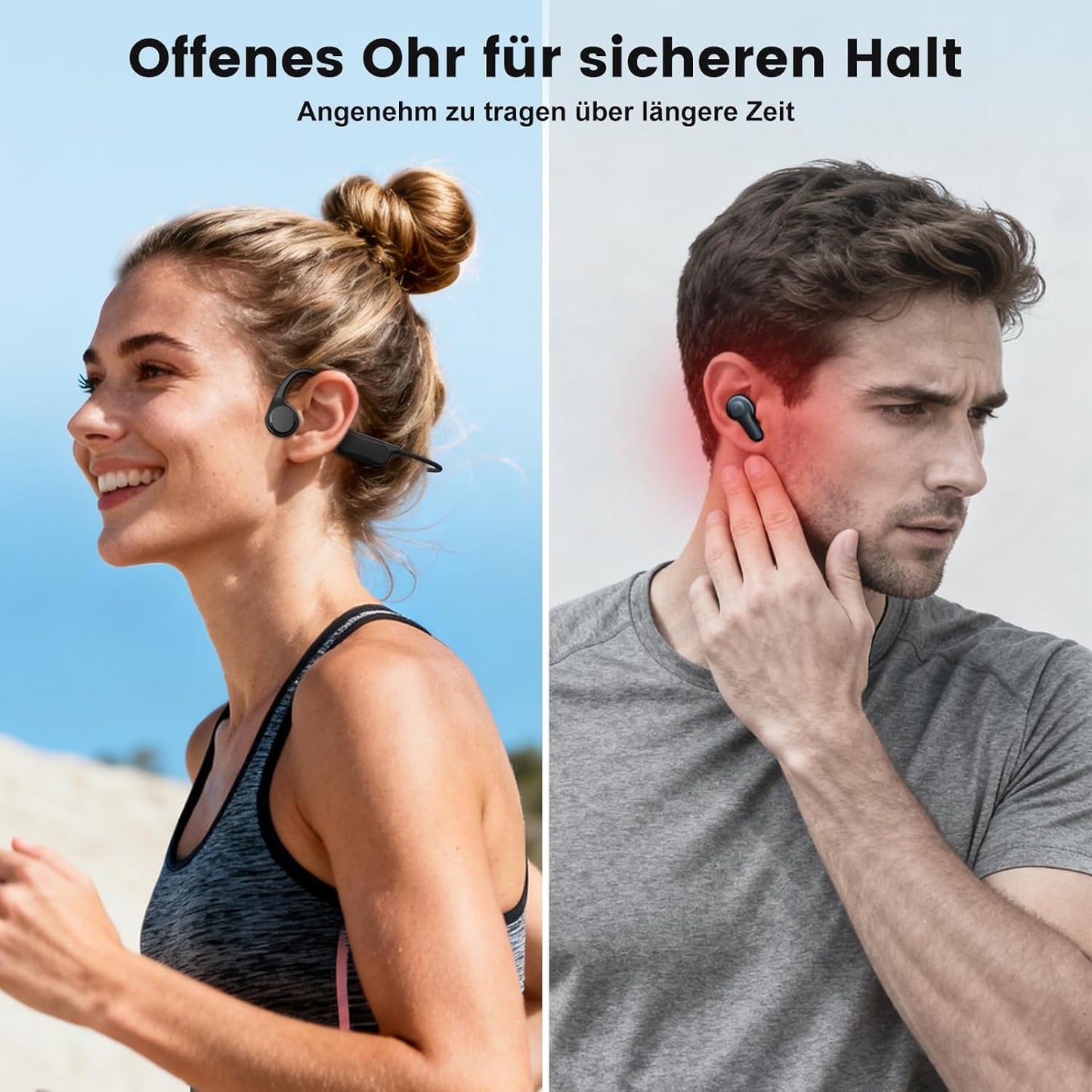 Knochenschall-Sportkopfhörer