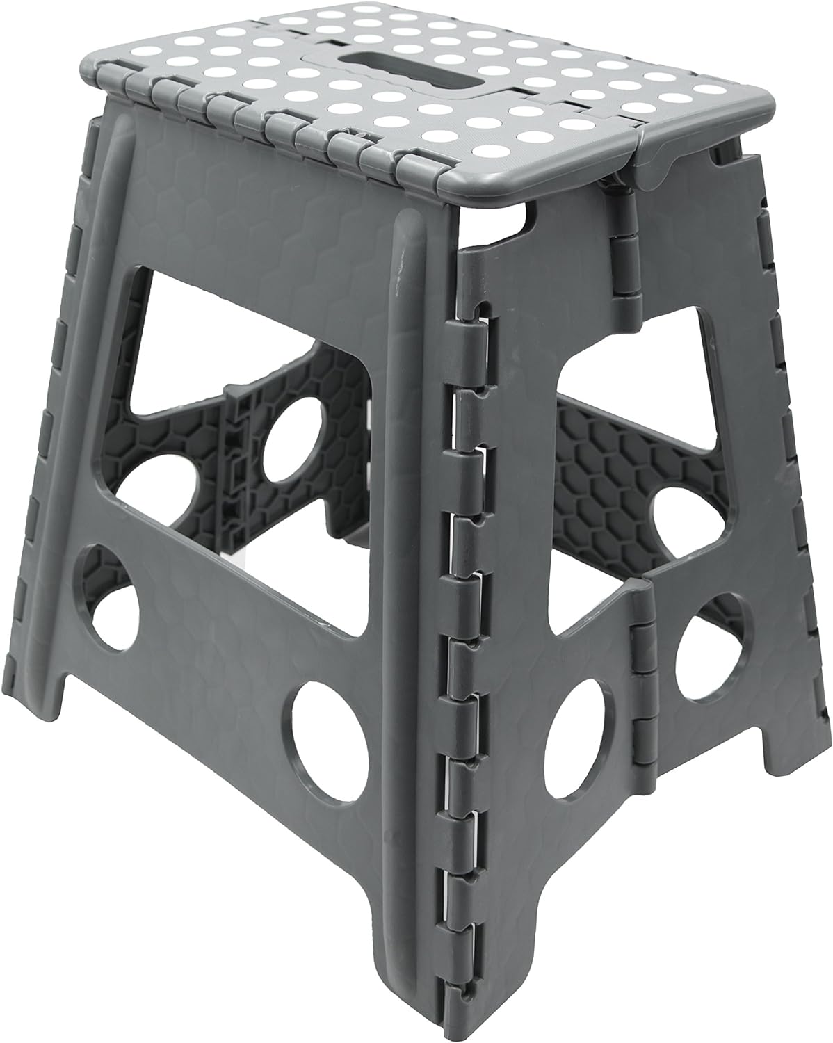 Tritthocker, Grau 29 x 22 x 39 cm