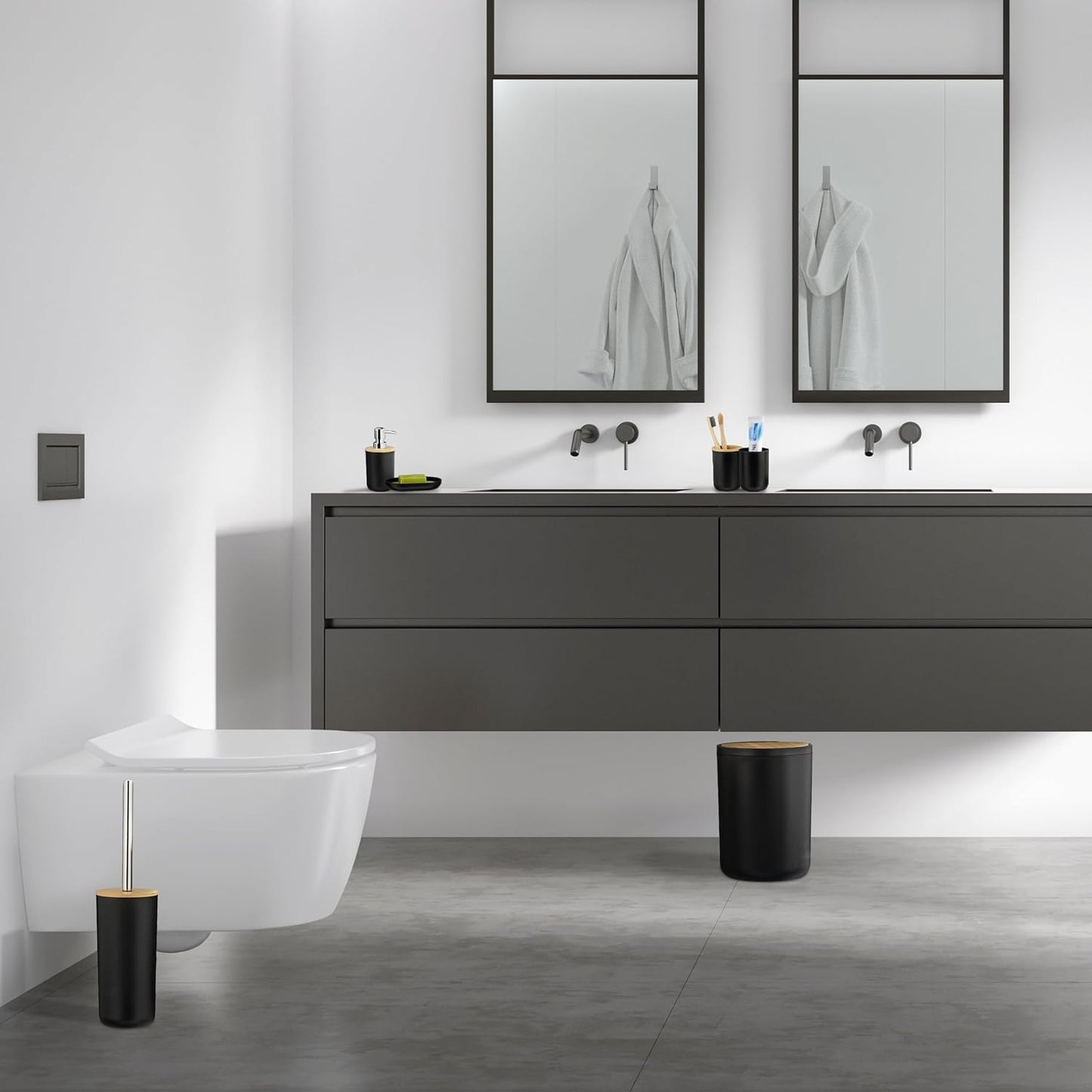 6-teiliges Badezimmer-Set