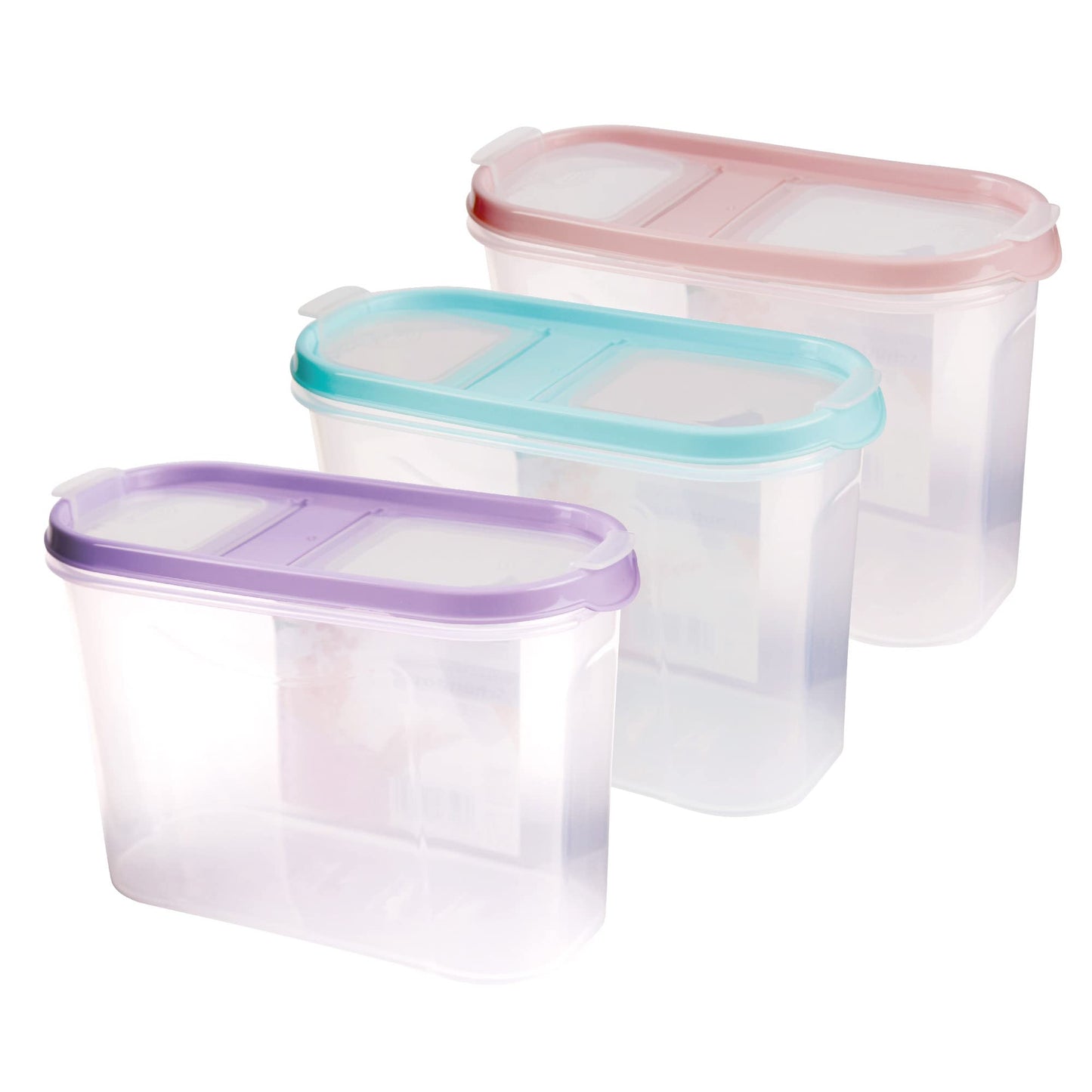 3-teiliges Schüttdosen-Set luftdicht, Mix 3 x 1,4 Liter ( 3 Stück )