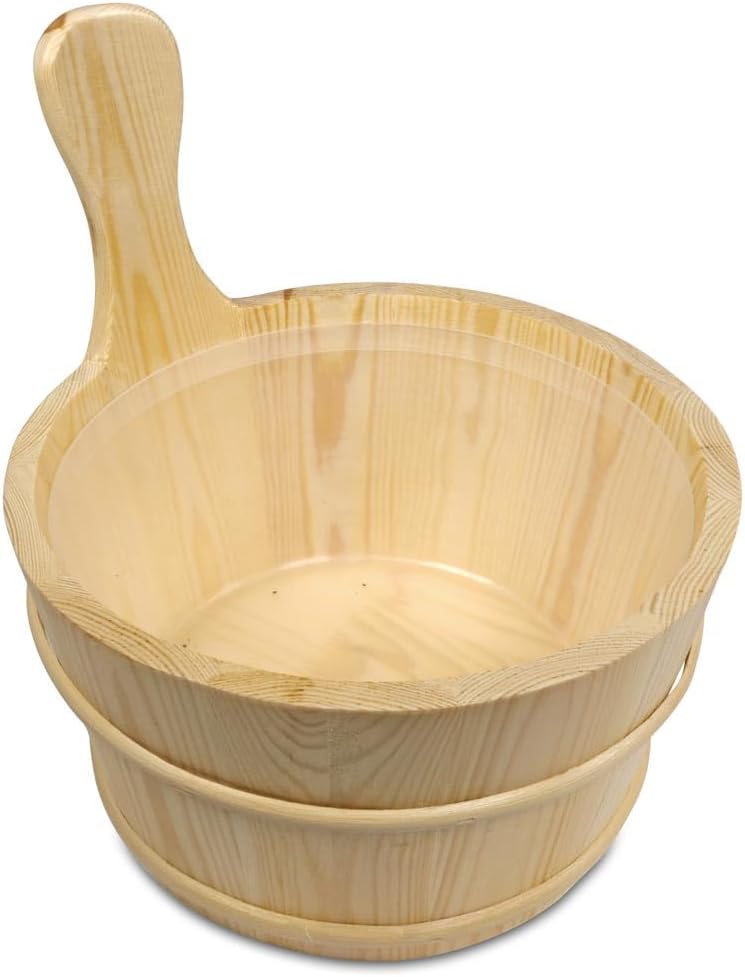 Sauna Kübel mit Kunststoffeinsatz, Kübel