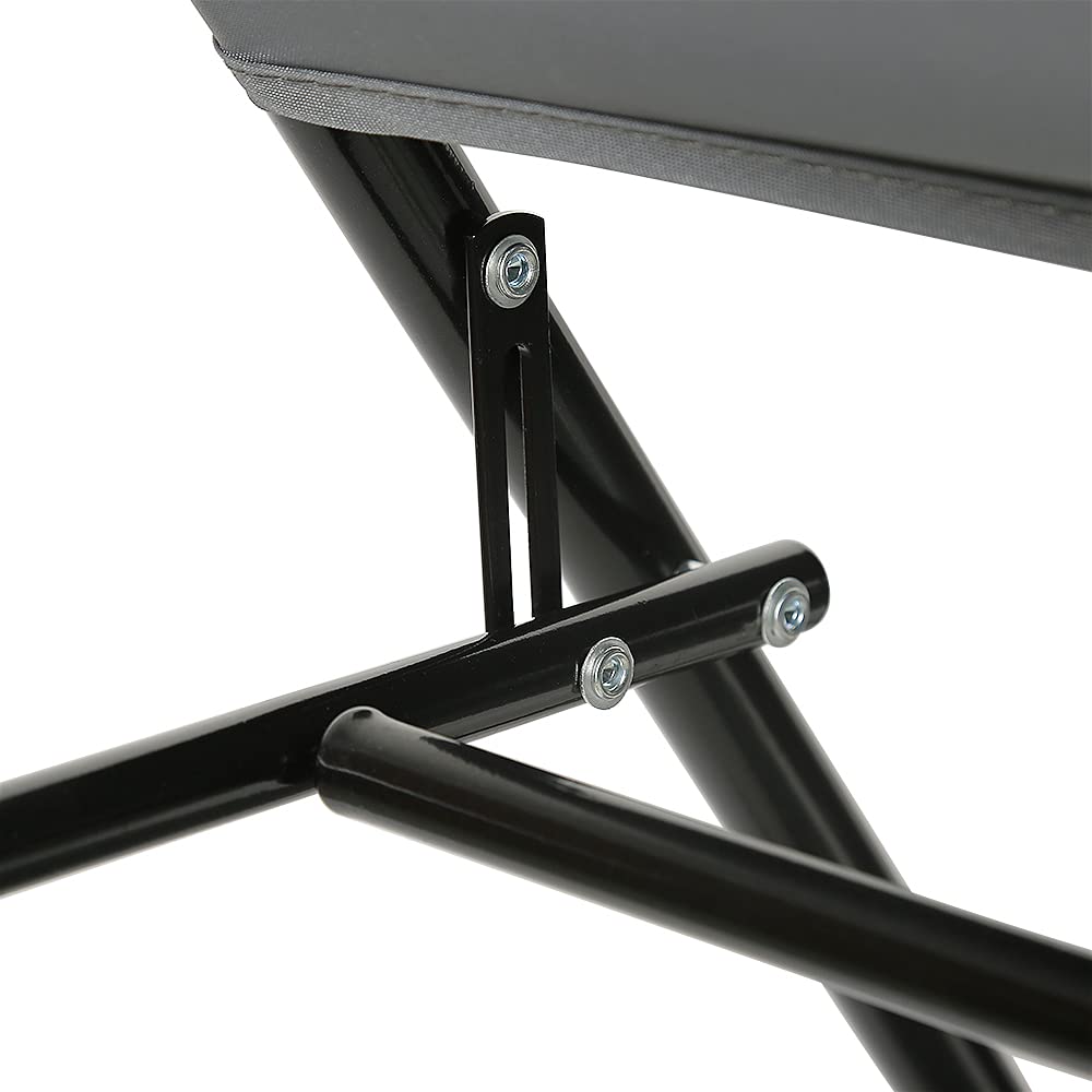 Klappbare Wickelkommode mit Sicherheitsgurt, 80*63*93-99 cm (grau)