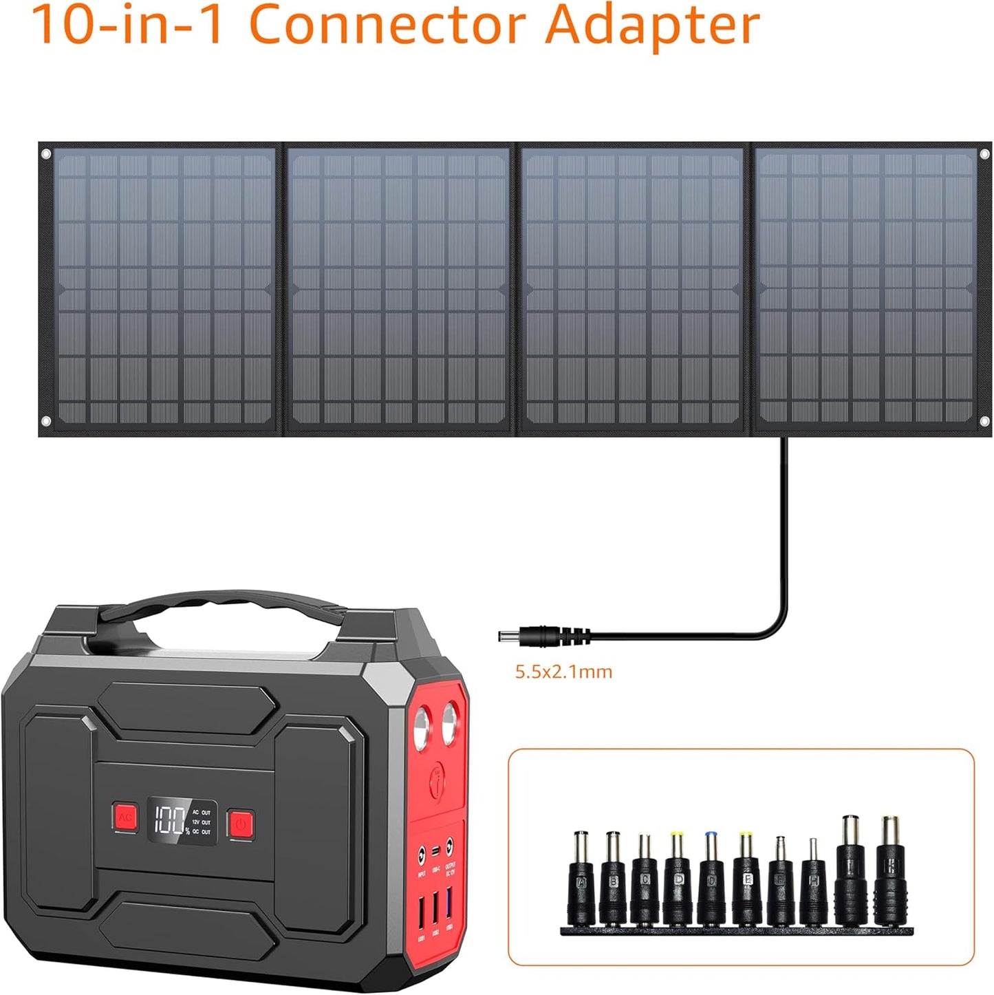 Faltbares Solarpanel, S-40W