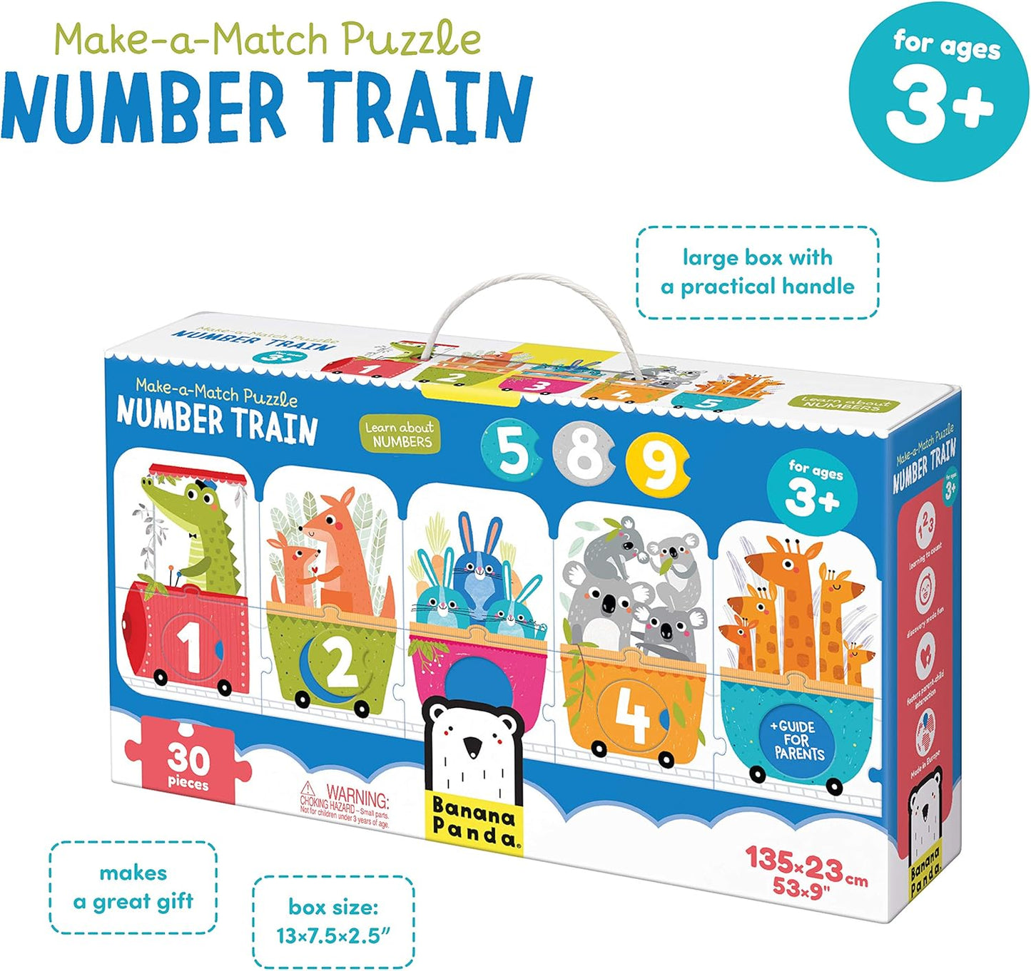 Lernpuzzle Number Train, Pädagogisch