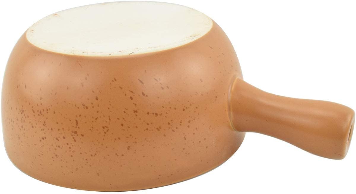 Feuerfeste Käse-Fondue-Pfanne, Farbe: Gelb