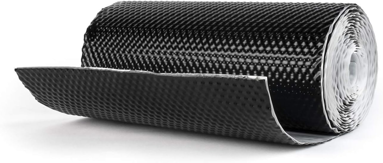 Wandanschlussband selbstklebend 5m, Schwarz
