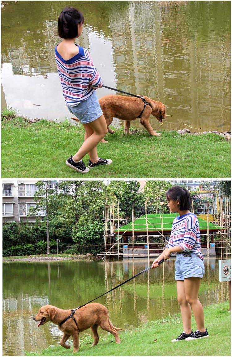 Verstellbares Hundegeschirr, S-Brust 34-58cm braun