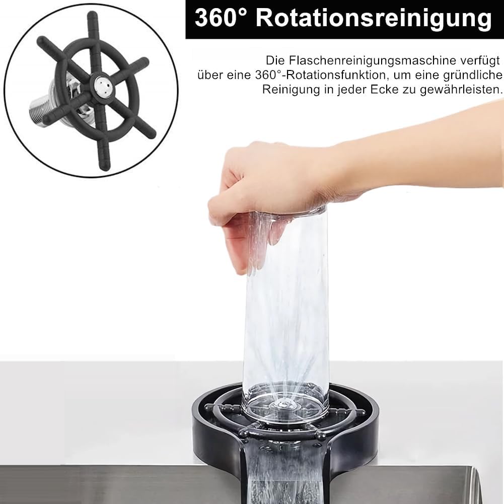 Vollautomatischer Gläserspüler
