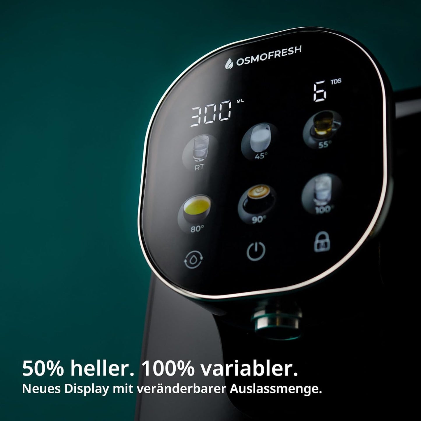 Osmoseanlage Quella Pro, Black Edition
