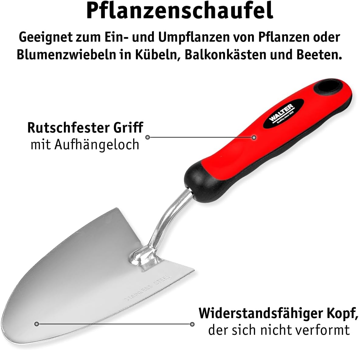 5-teiliges Gartenwerkzeug-Set
