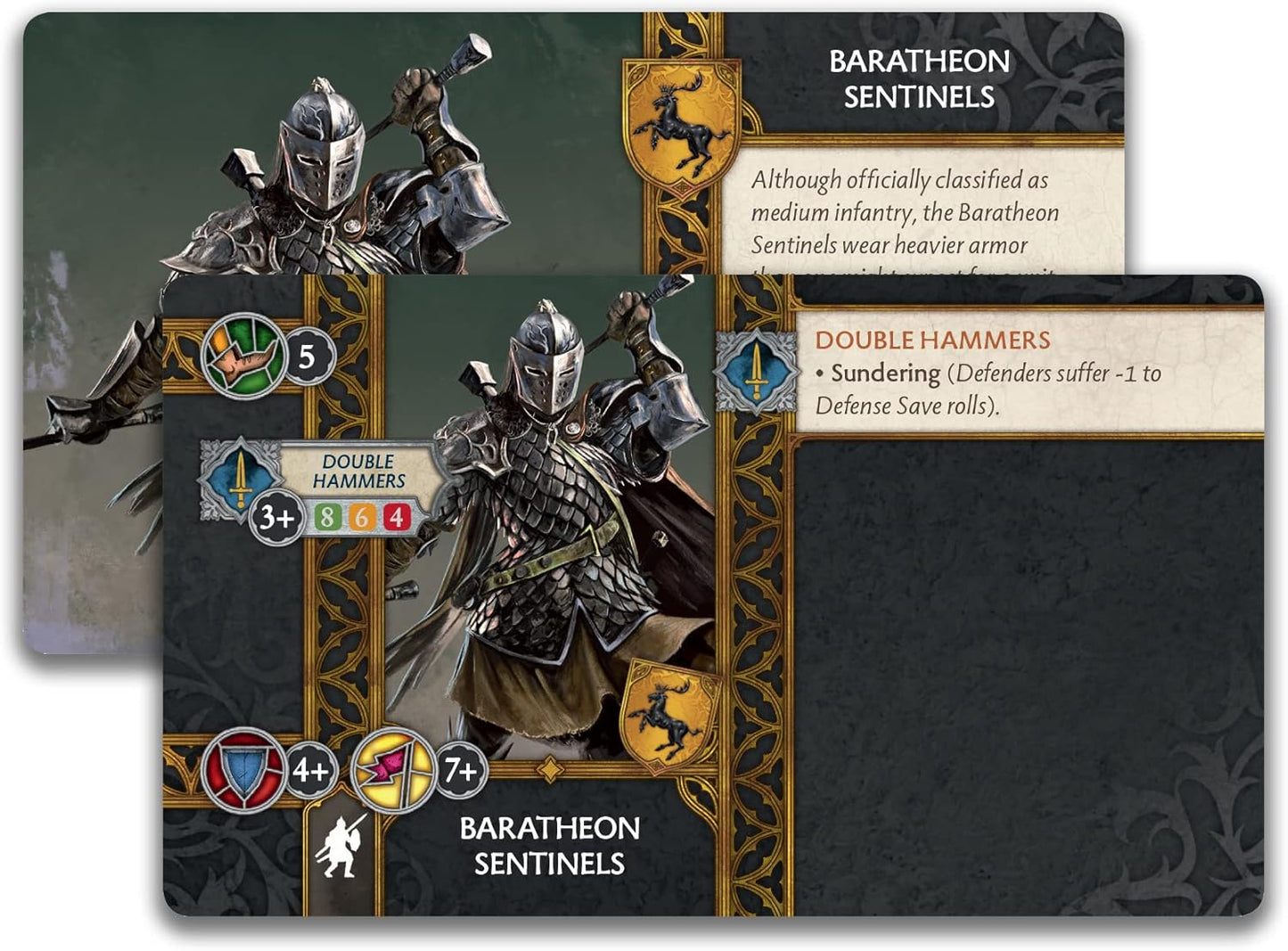 Miniaturspiel Baratheon Sentinels, Baratheon ; Baratheon Sentinels