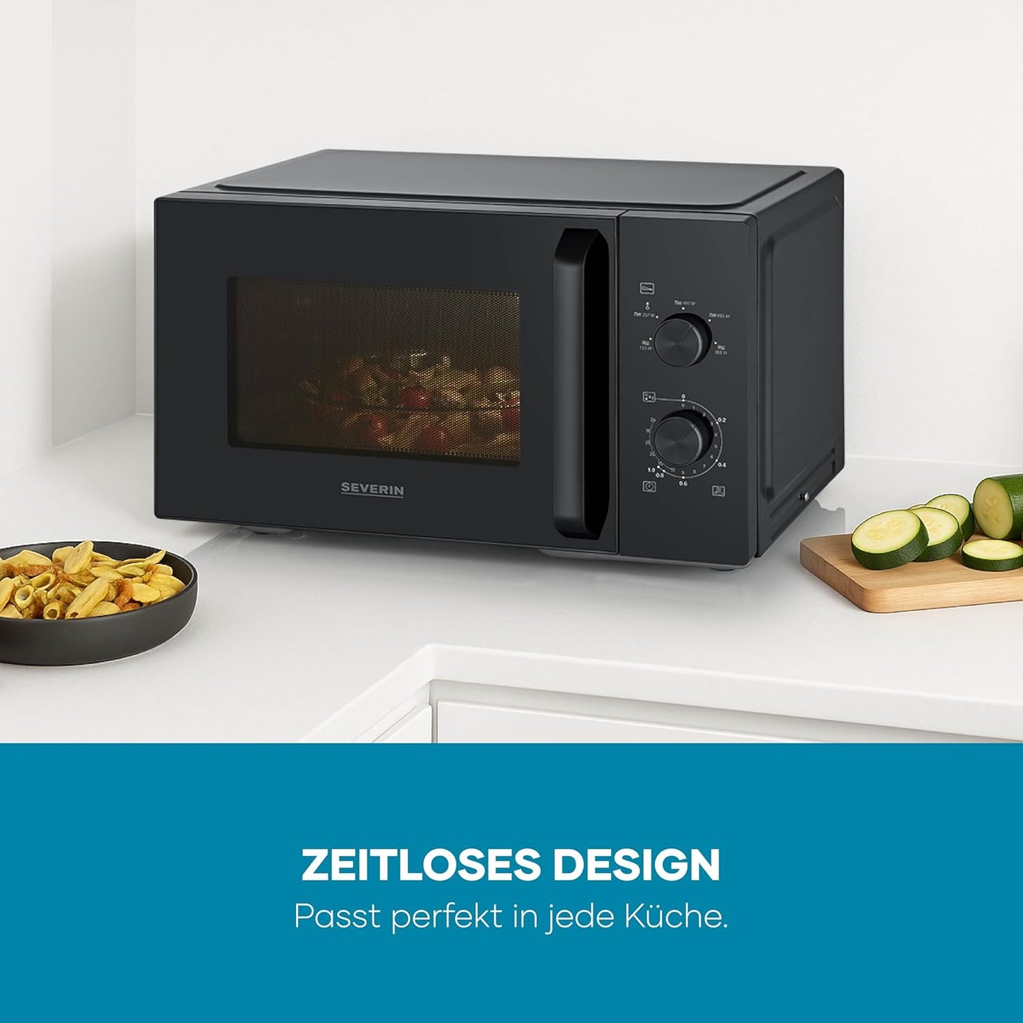 Mikrowelle MW7796, 28L, 900W, Solo XXL, 28L, Schwarz