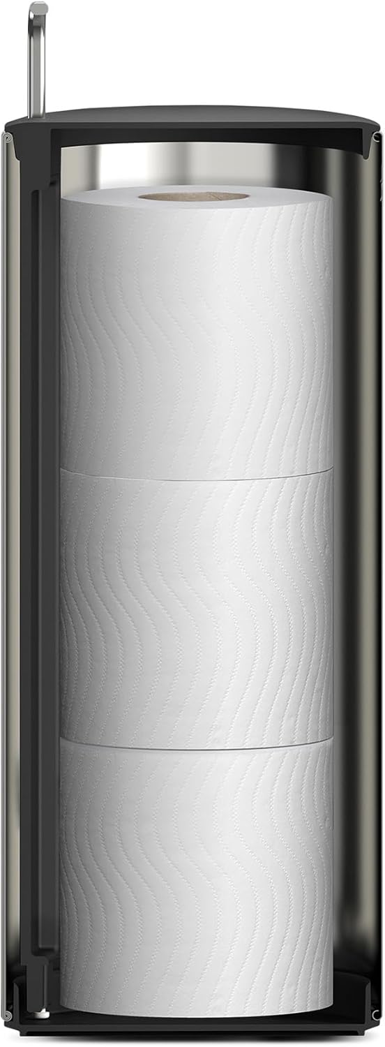 EasyStore Luxe Toilettenpapierhalter Edelstahl verdeckt, Halterung