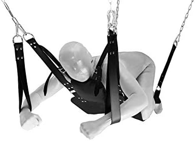 Leder-Liebesschaukel mit Beinschlaufen