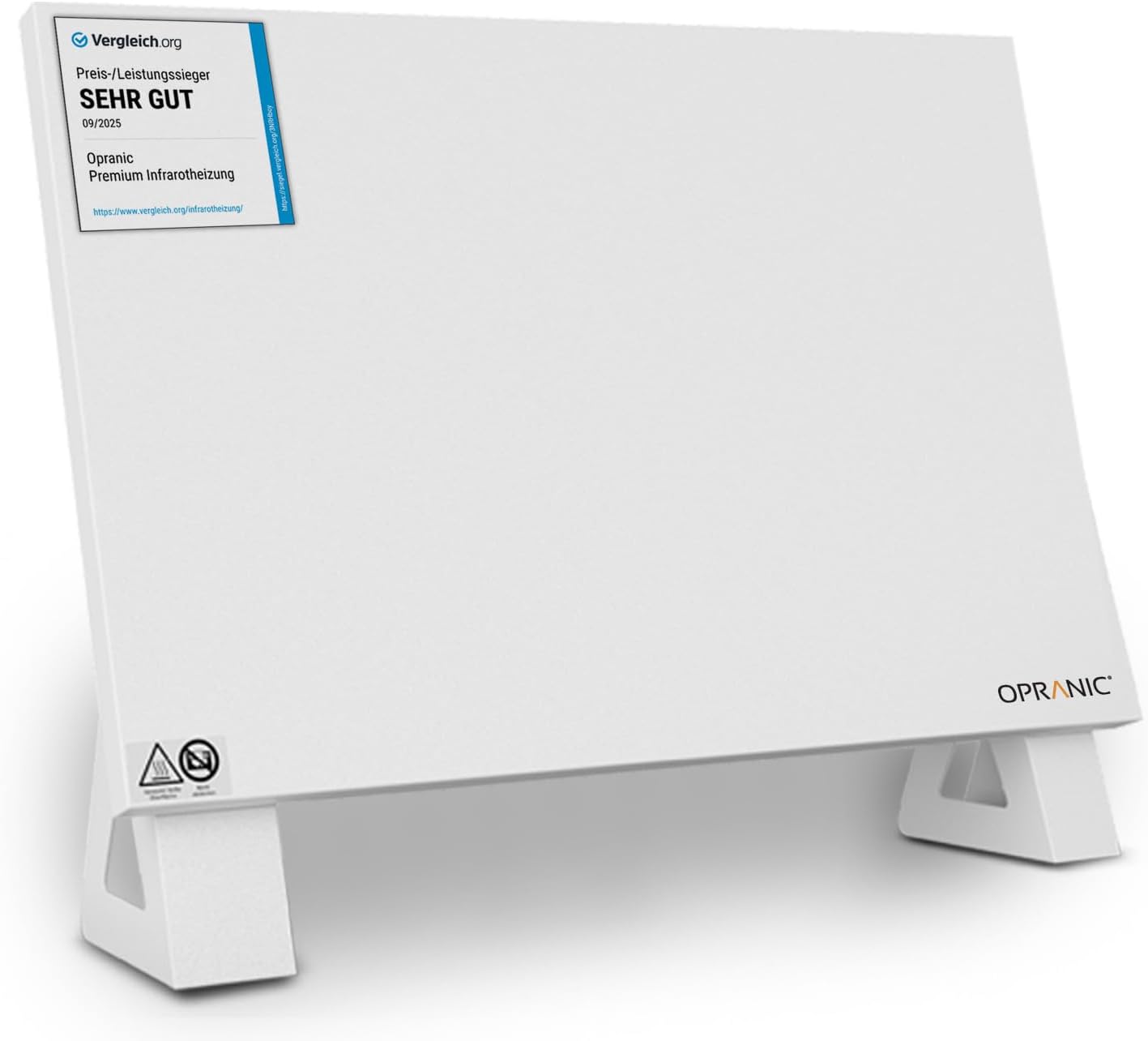 P5 Premium Infrarotheizung, 300 Watt mit Standfüße