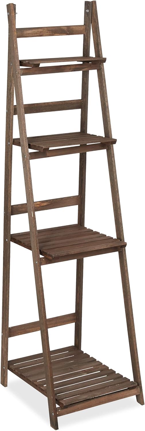 4-stufige Blumentreppe, 160,00 x 41,00 x 49,00cm
