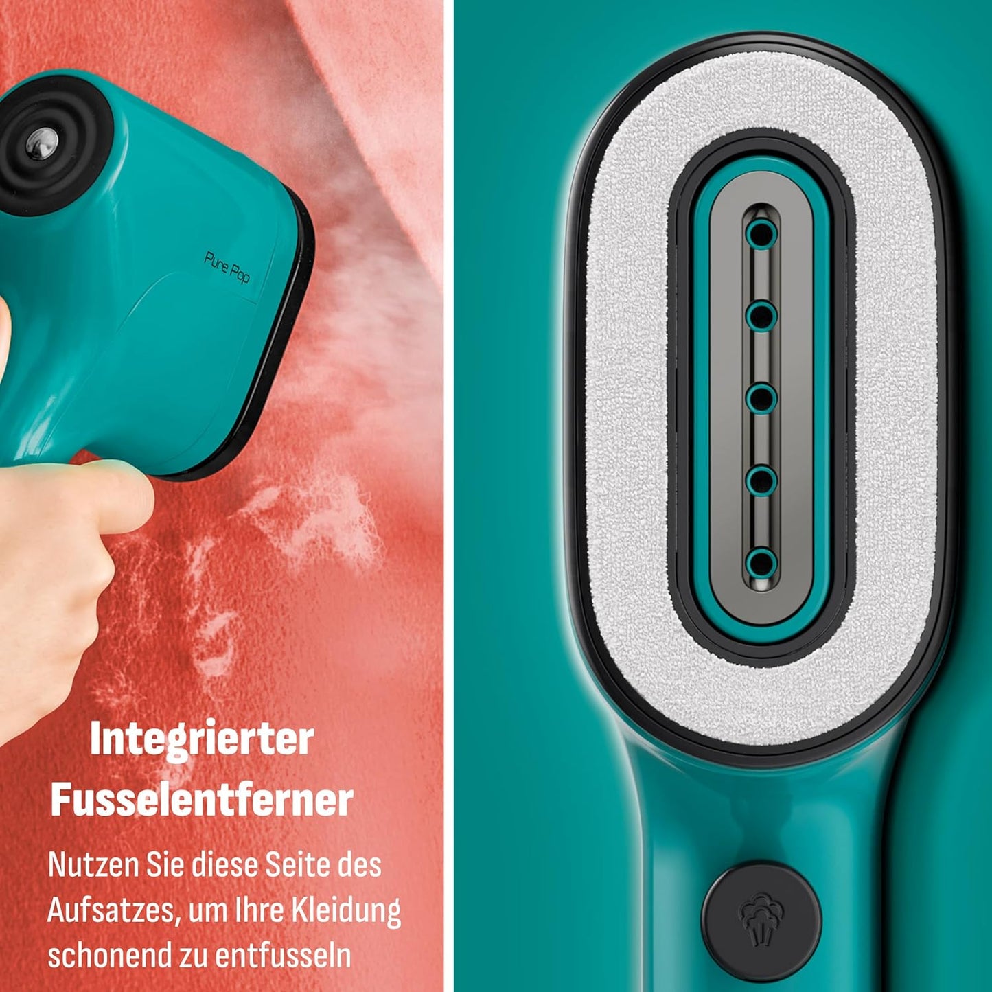 Dampfbürste Pure Pop, Grün