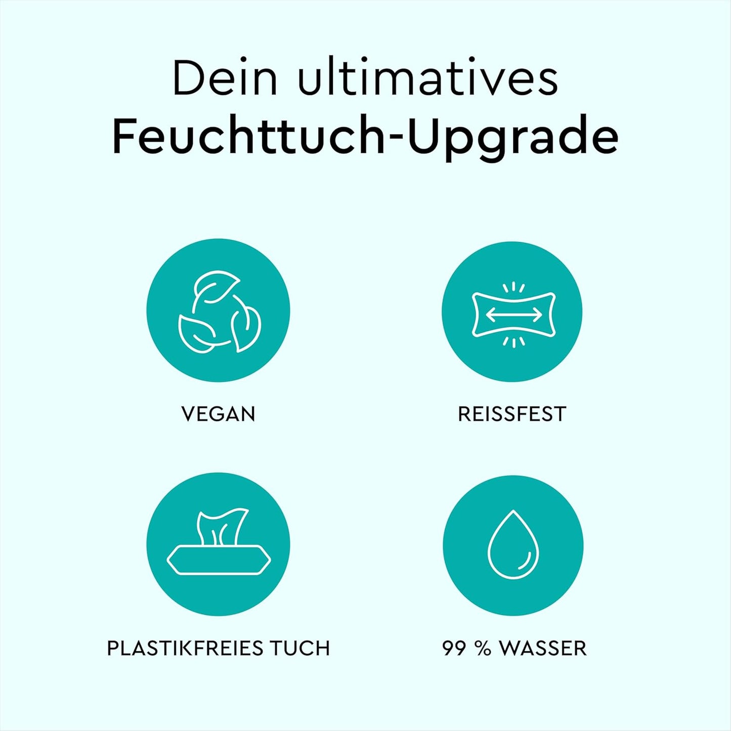 15er-Pack Baby-Feuchttücher, 60 stück (15er Pack)