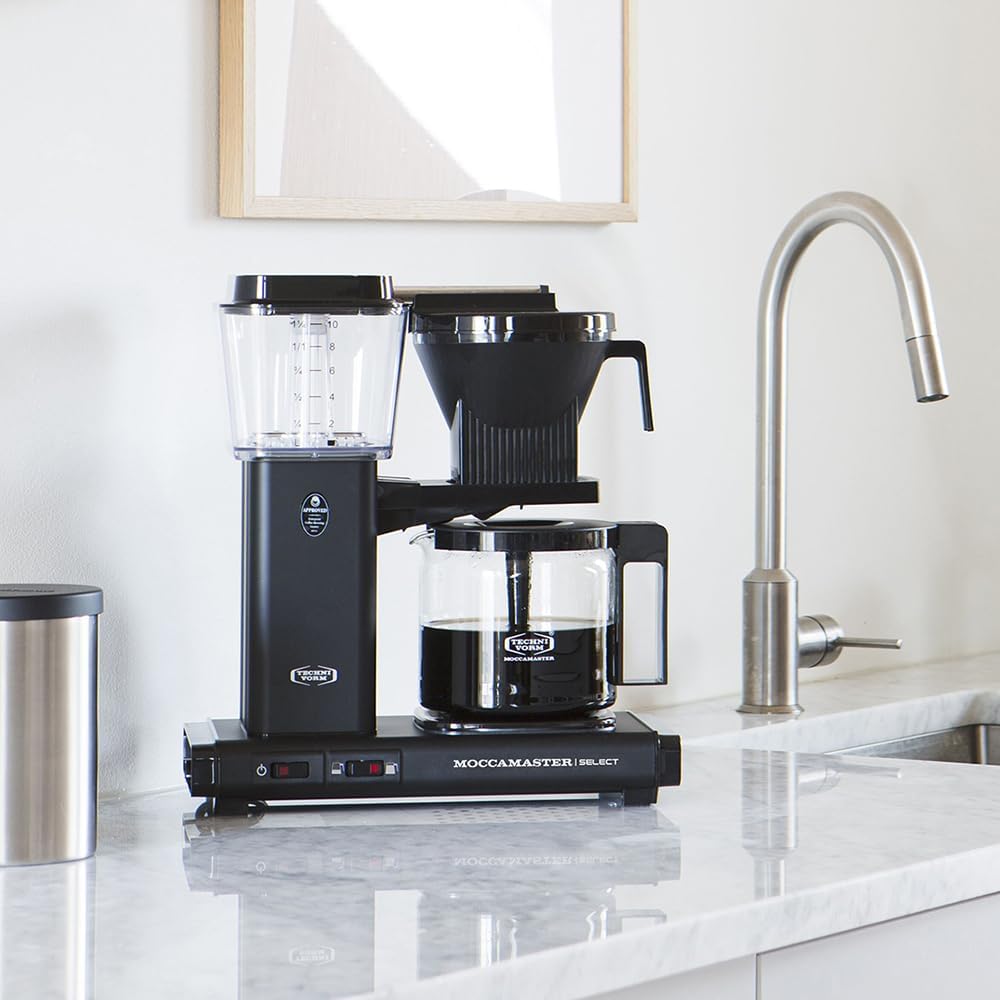KBG Select Filterkaffeemaschine, Matt Black Single