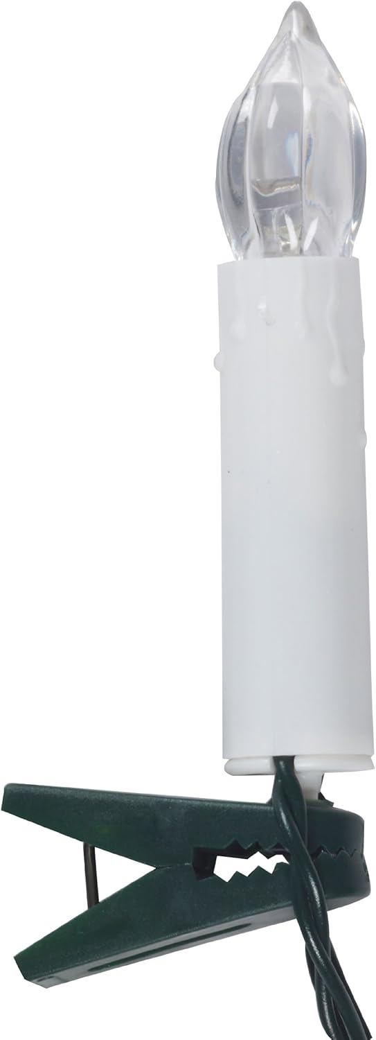 20er-Set LED Weihnachtsbaumkerzen, erweiterbar