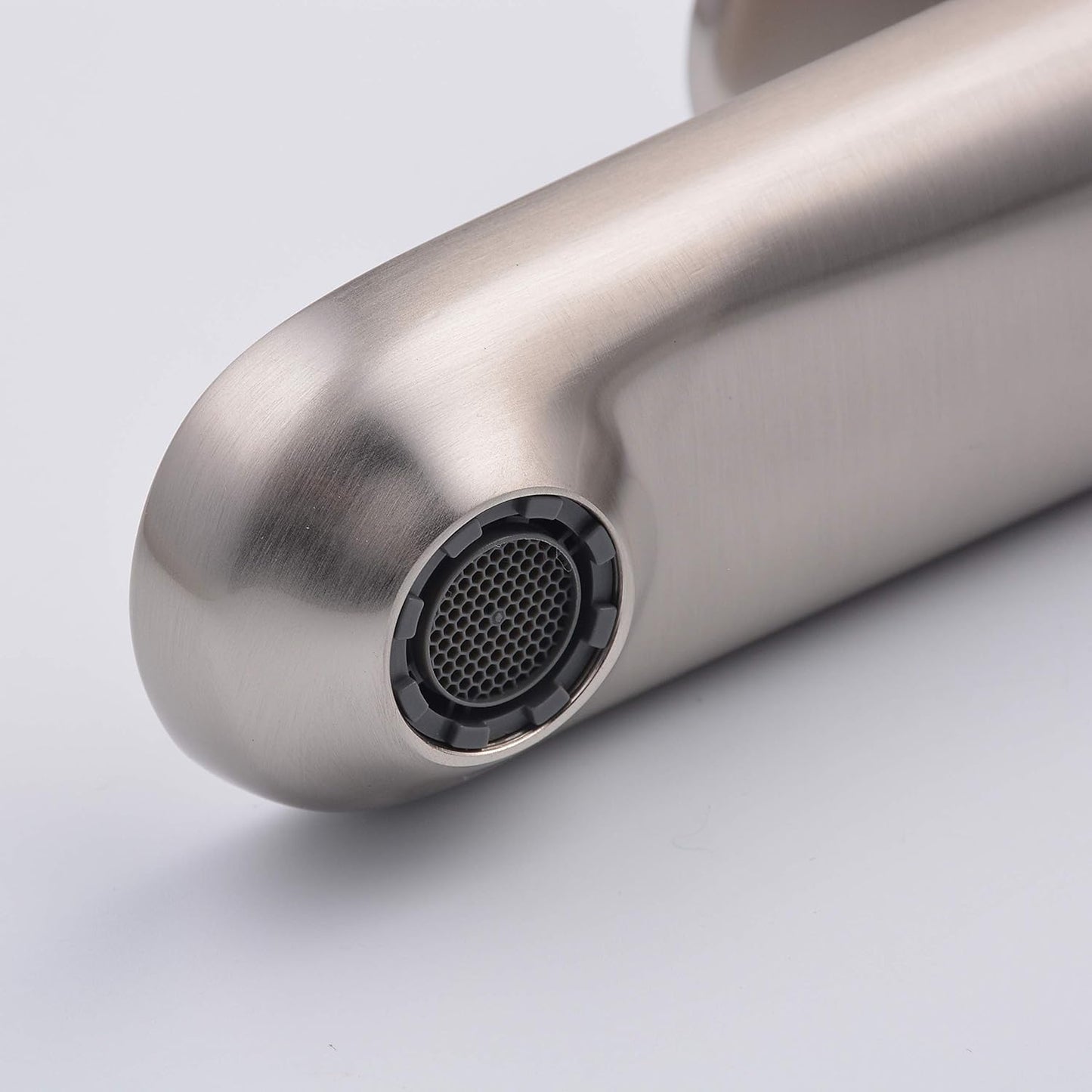 Wasserhahn-Mischbatterie für Waschbecken, Hoch Gebürstetes Nickel