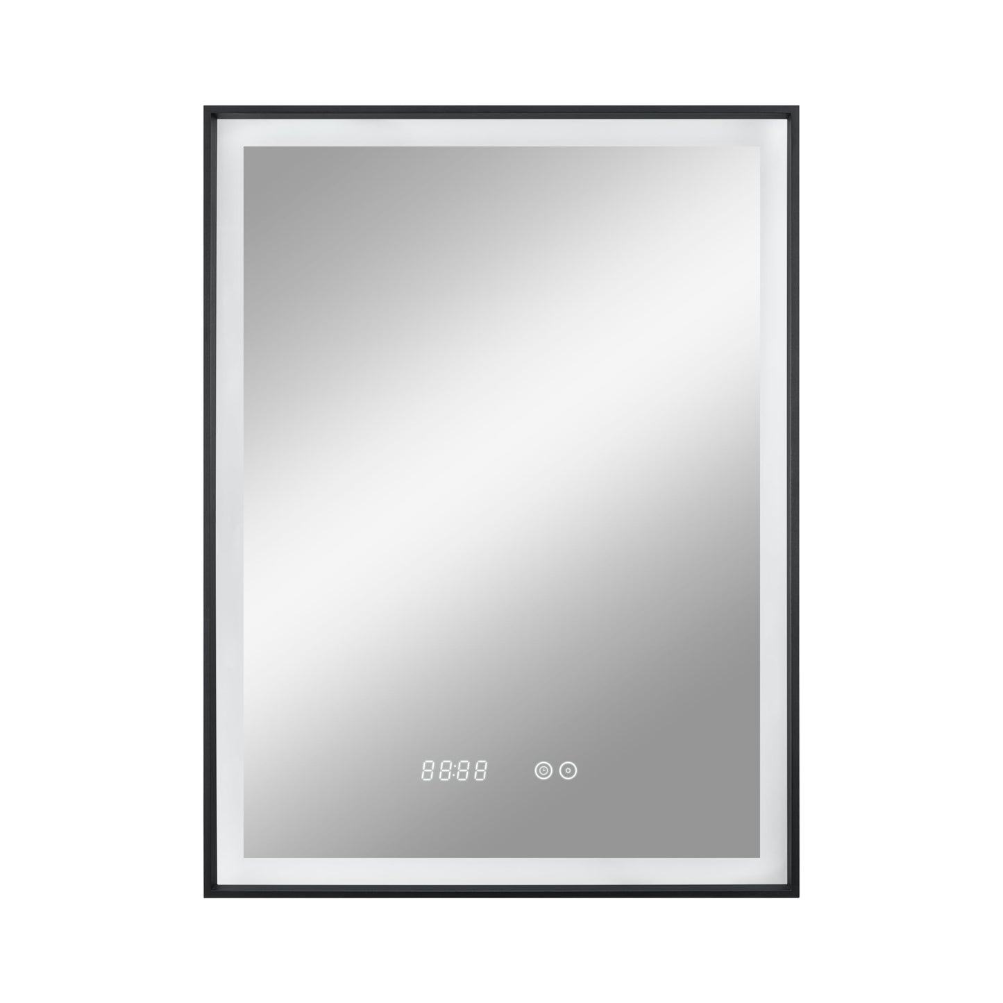 LED Badezimmerspiegel mit Touch- & Antibeschlag-Funktion, Typ 4, Typ 4 60x80 cm