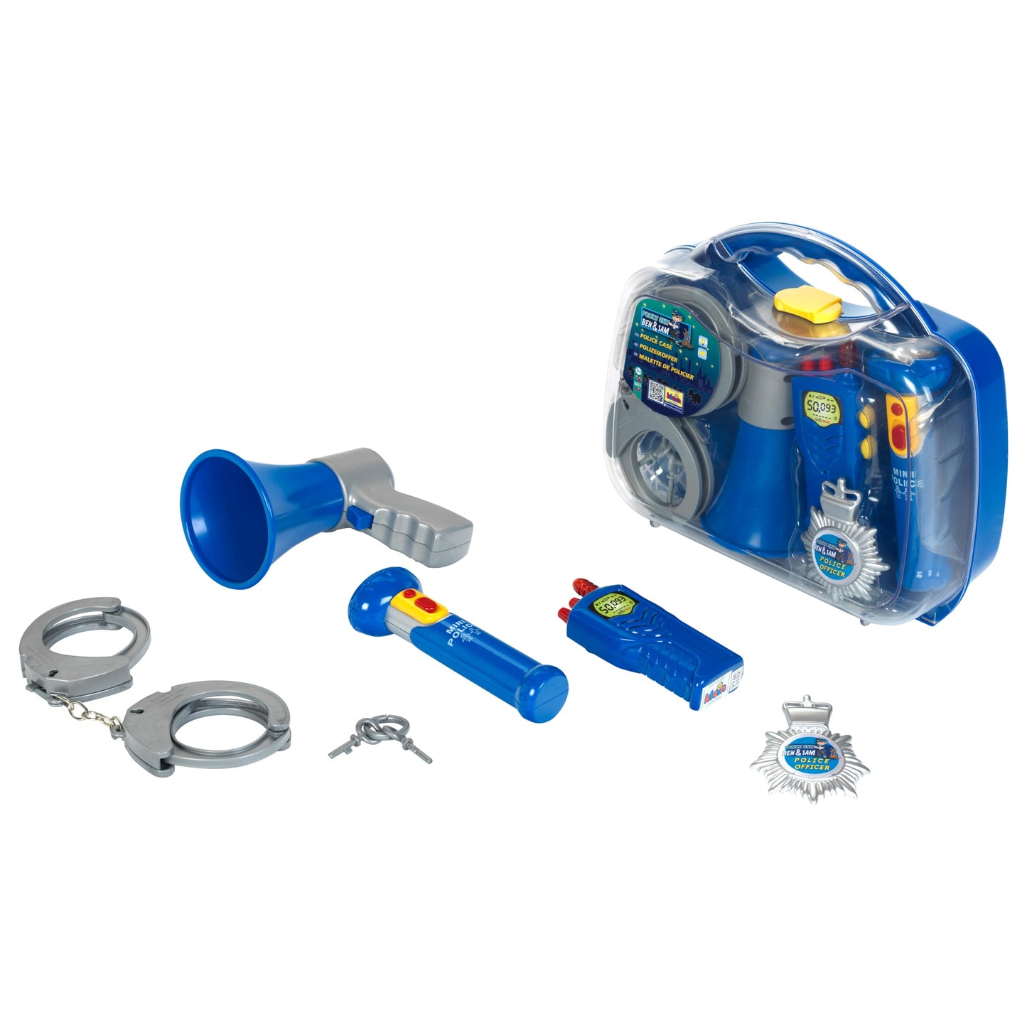 Polizeikoffer Spielset mit Zubehör