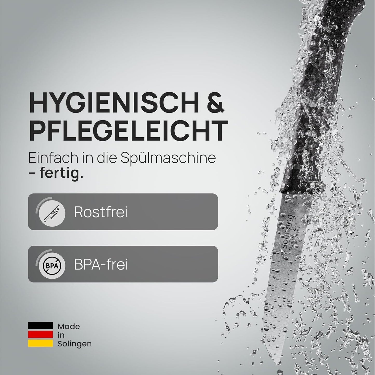 4er-Set Schälmesser, 4-Stück-gerade