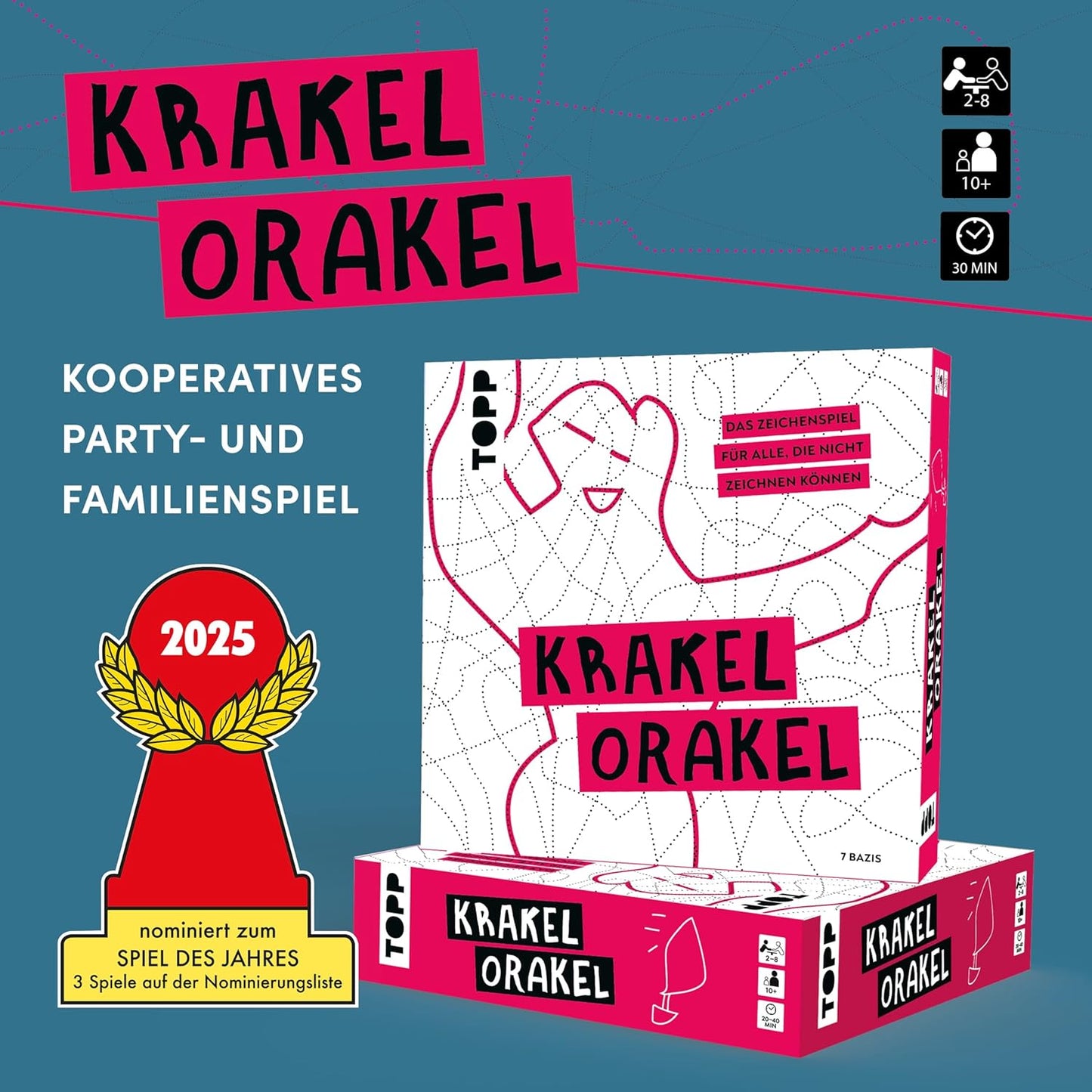 Krakel-Orakel – Das Zeichenspiel für alle, die nicht zeichnen können