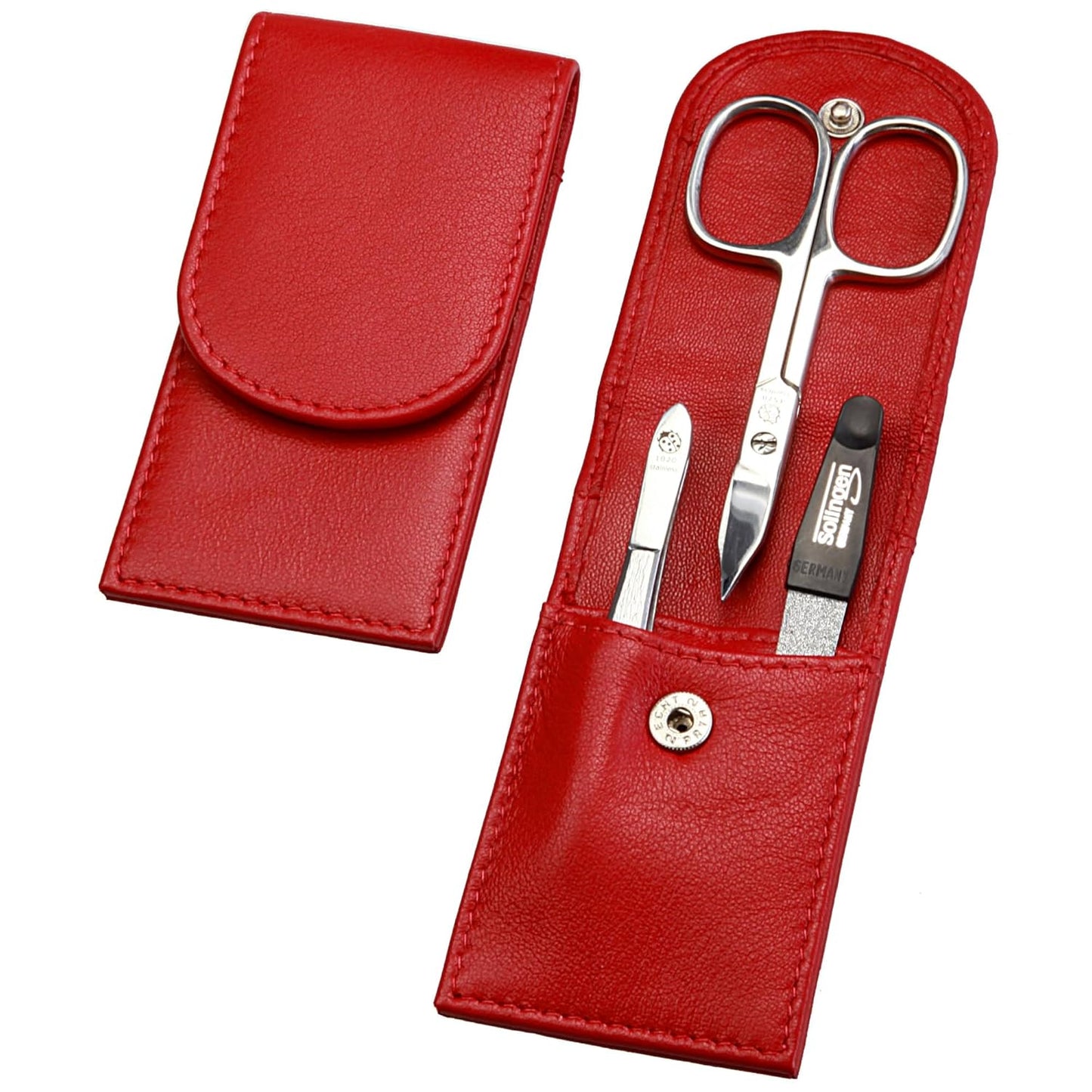 3-teiliges Maniküre-Set, Rot