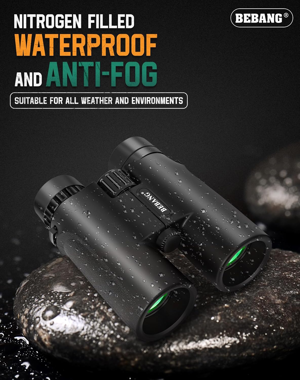 BAK-4 Fernglas 10x42 für Vogelbeobachtung & Safari