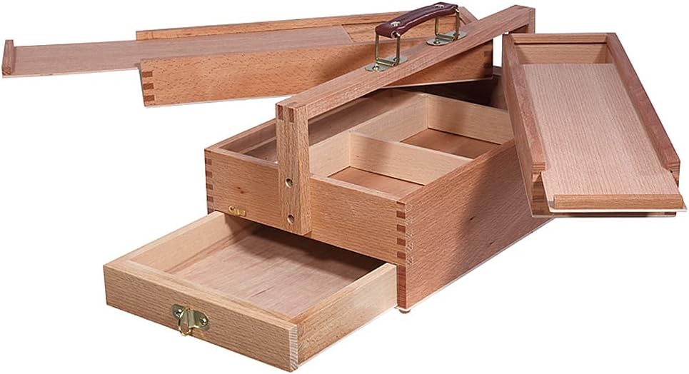Malkoffer Vannes mit 4 Staufächern