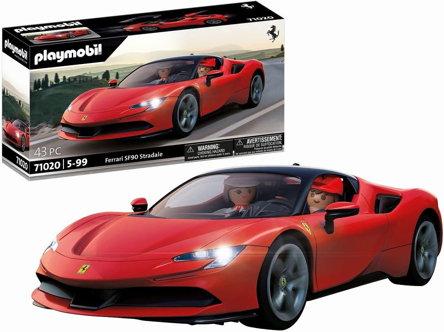71020 Ferrari SF90 Stradale, Konstruktionsspielzeug, Einzigartig