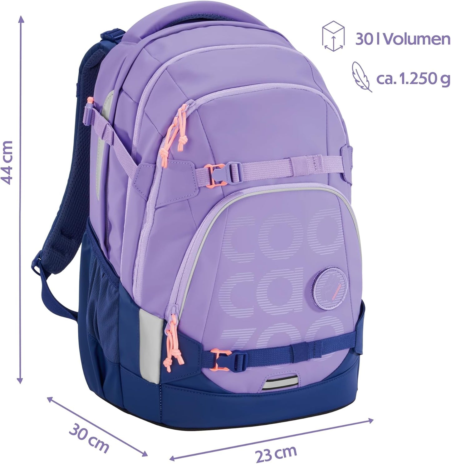 Ergonomischer Schulrucksack Mate, Tarp Frosty Lilac