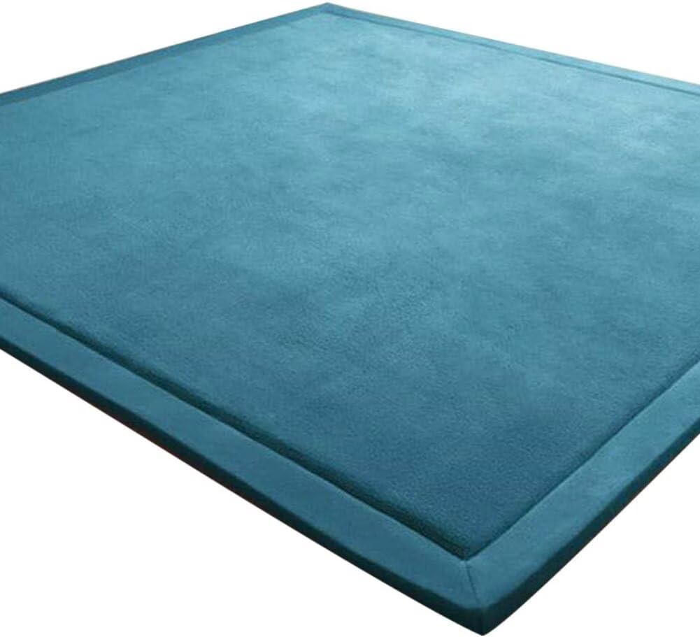 Rutschfeste Krabbeldecke, Blau 150*200CM