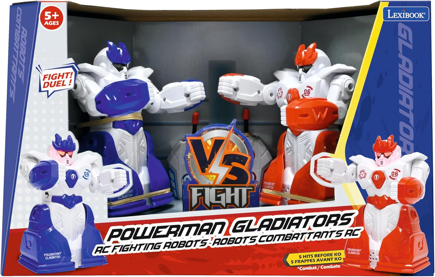 Ferngesteuerte Kampfroboter Powerman Gladiators mit Duellmodus, Powerman Gladiators