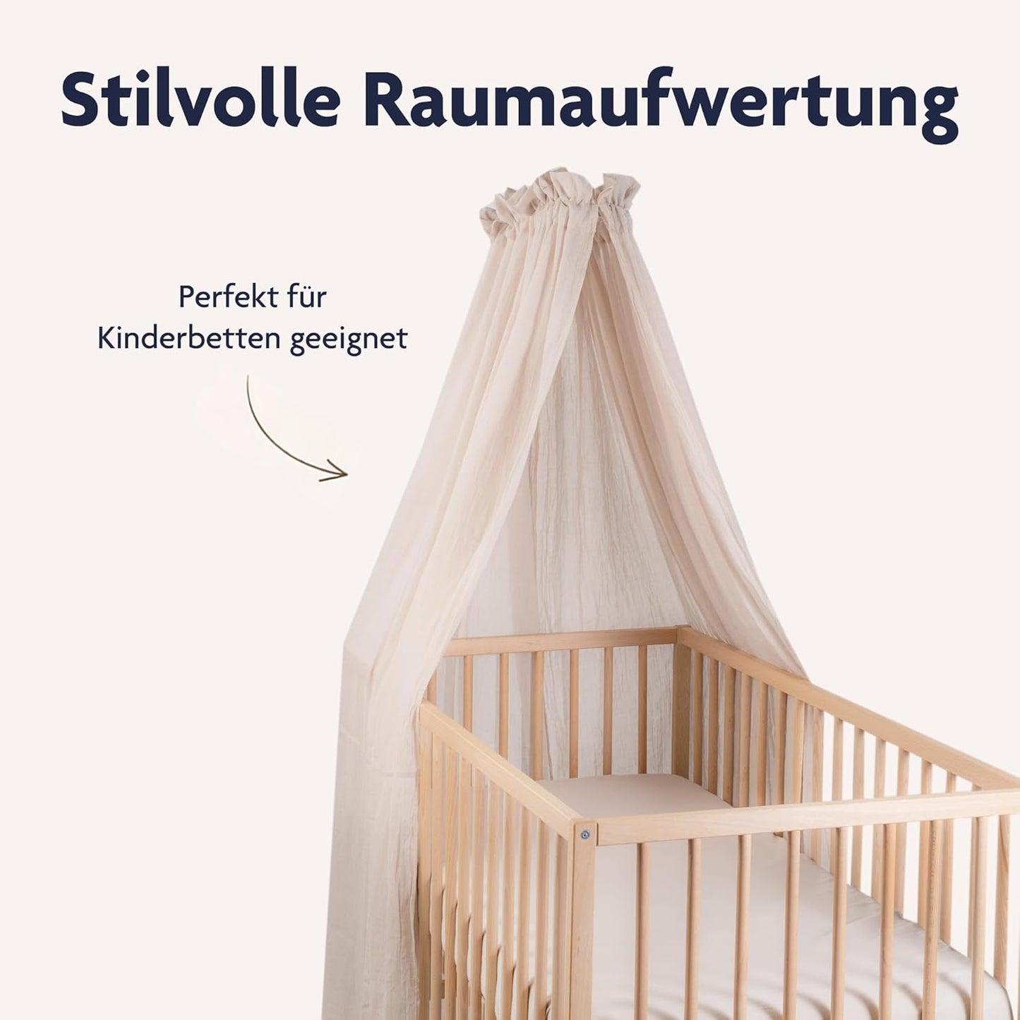 Betthimmel Voile, Sand