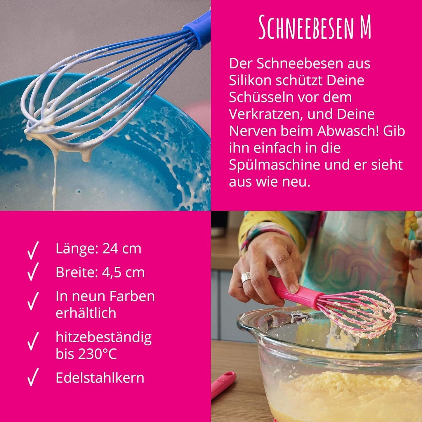 5-teiliges Back Set, Anthrazit