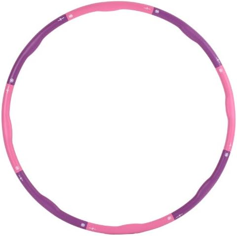 Hula Hoop Reifen, Light Hoop 1,2kg (pink, violett)