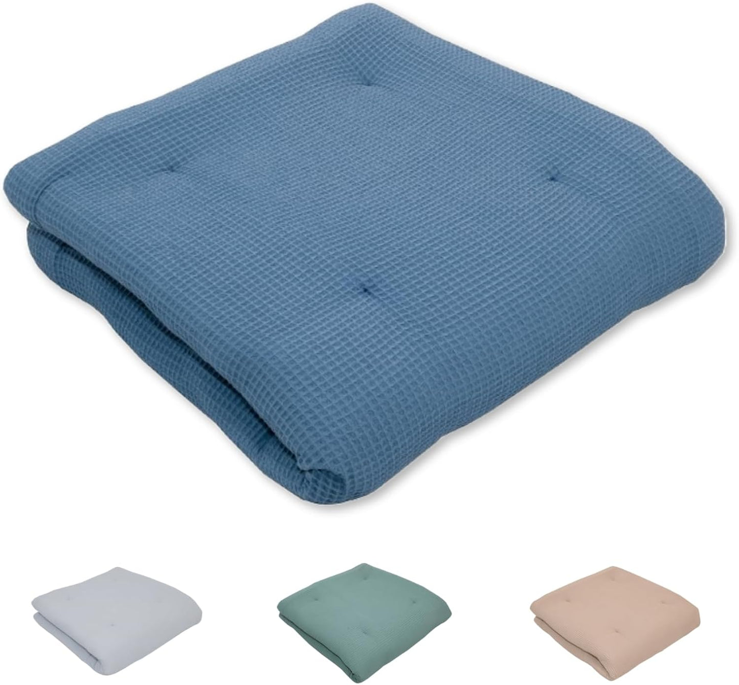 Baby-Krabbeldecke, 100x100 cm, Blau 100 x 100 cm