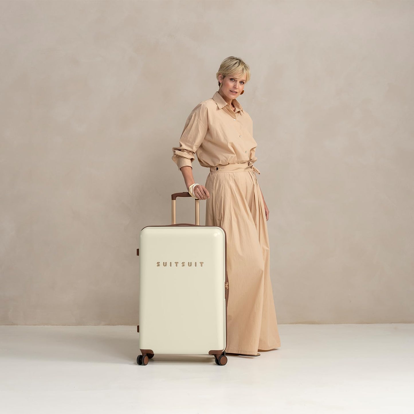Grosser Reisekoffer, L Antique White