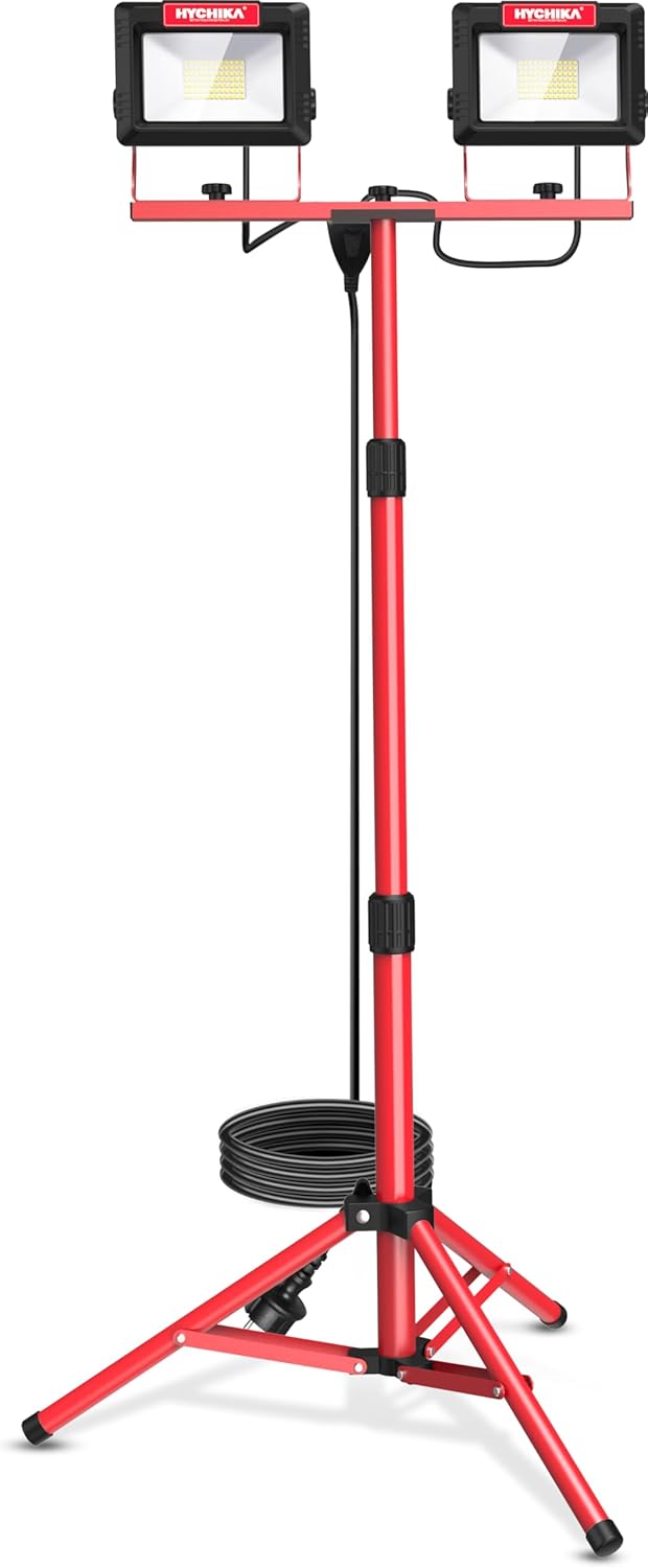 LED Baustrahler mit Stativ