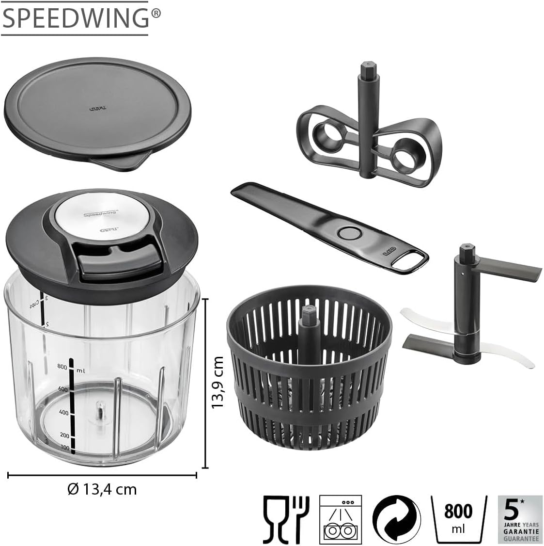 Multizerkleinerer Speedwing