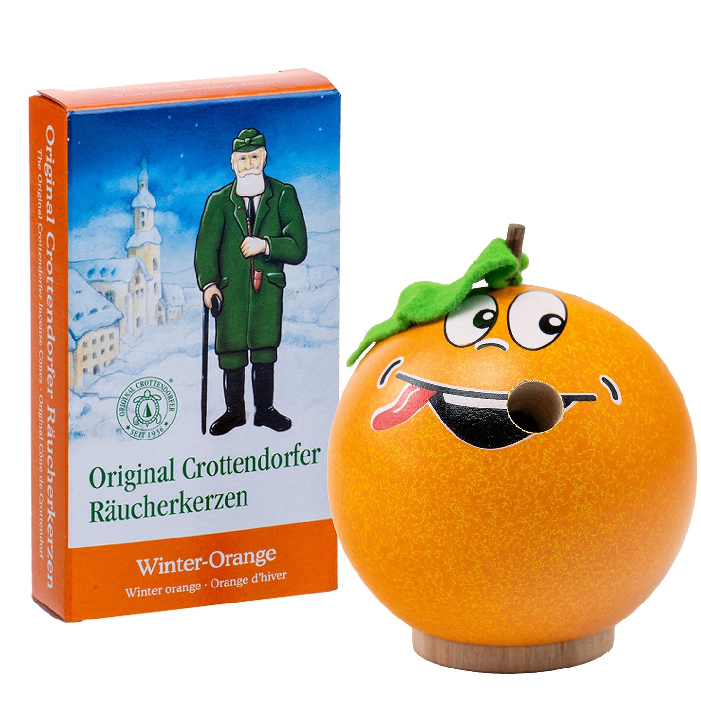 Räucherfigur Freche Früchtchen, Apfelsine